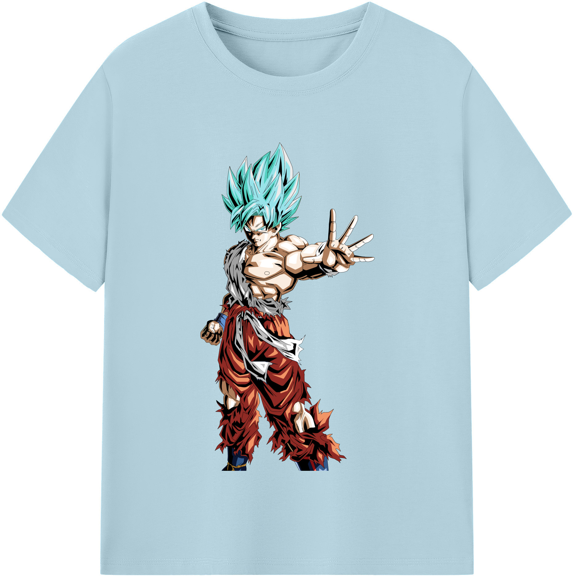 （画像用） ドラゴンボール 孫悟空（そん ごくう）Son Goku カカロット DRAGON BALL Kakarotto 綿100％半袖Tシャツ（フロントプリント）